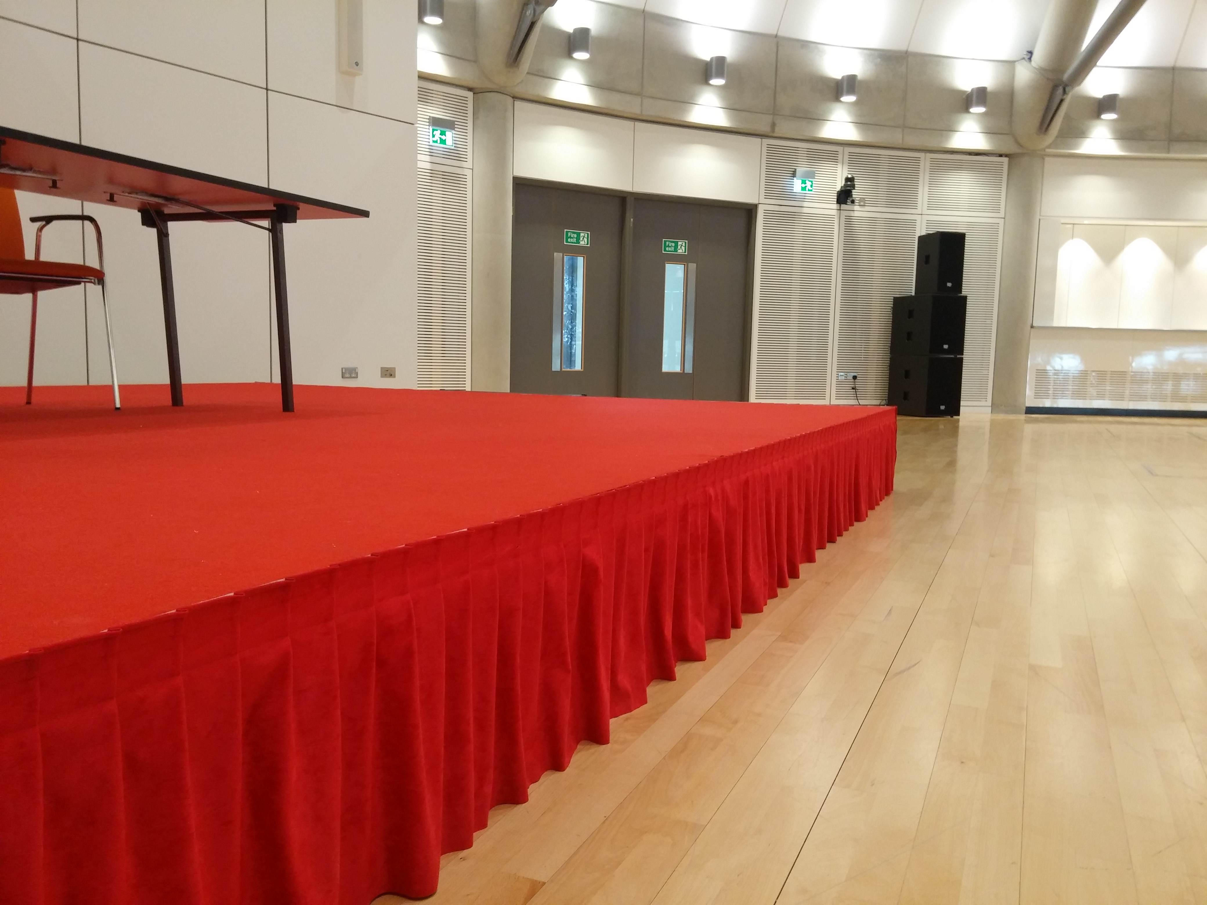 Stage Valance Table Skirts Pipe and Drape Direct